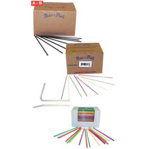 10.25" Jumbo Trans Straw/Unwrapped 2M/CS