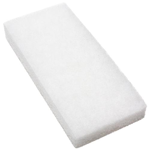 P/S Utility Pad Light Duty 4.5X10X1 White