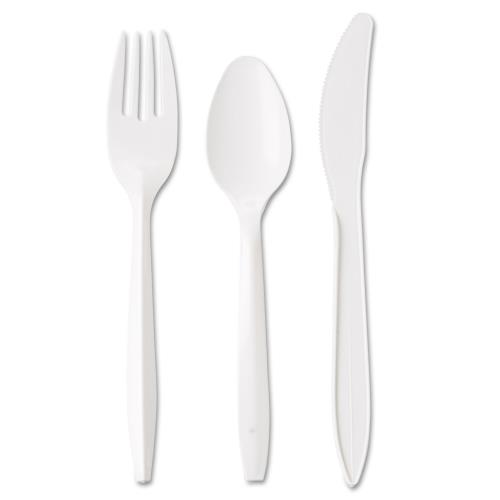 P/S CUTLERY KIT K/F/S P/S HVY WHITE