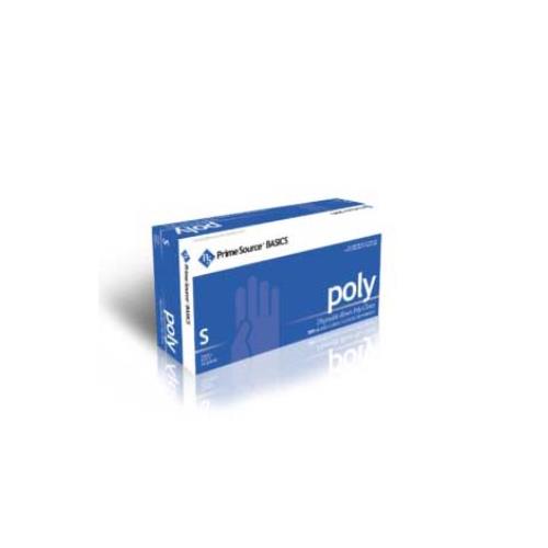 P/S Glove 0.3-MIL HDPE Embossed Sml Clear