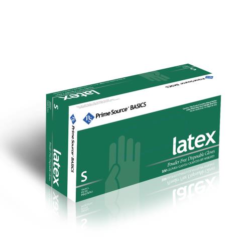 P/S Basics Latex Glove P/F Small White