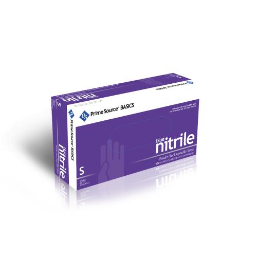 P/S Basics Gloves Nitrile P/F Small Blue