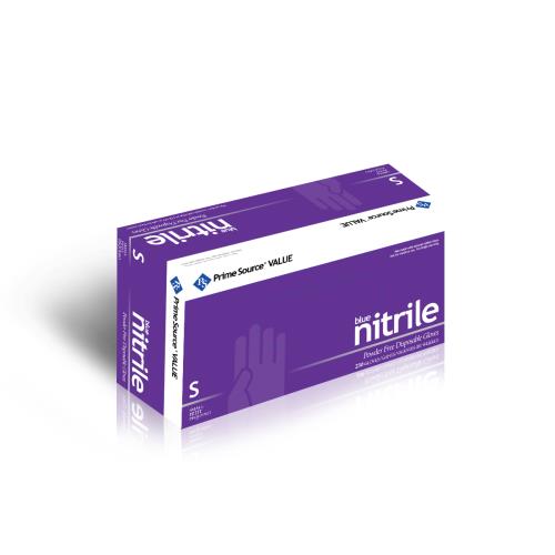 P/S Value Glove Nitrile P/F Small Blue
