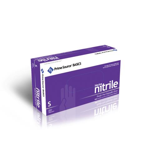 P/S Basics Glove Nitrile P/F Small Black