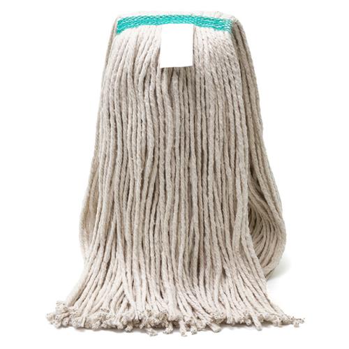 P/S Mop Cotton 16-OZ White Cut End