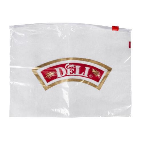 P/S OUR DELI 10X8 SLIDELOCK 1.25MIL SADDLE PACK 20/50/CS