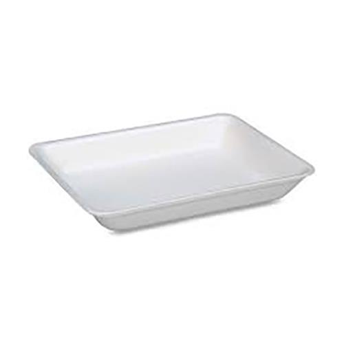 MEAT FOAM TRAY 9.25X7.25X1-1/8" WHITE