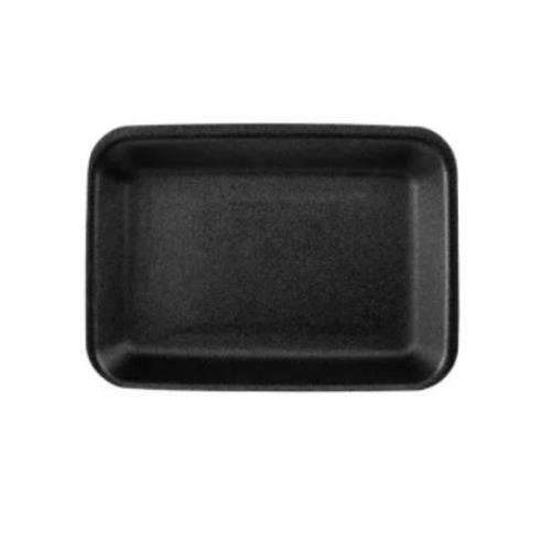 MEAT TRAY PS 9.25X7.25X.5" BLACK