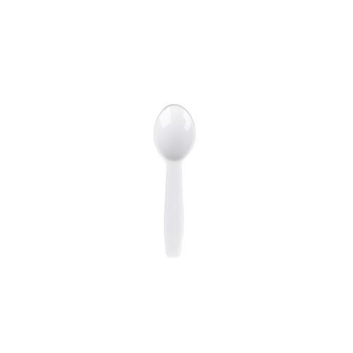 P/S TASTER SPOON 3" POLYSTYRENE WHITE BULK
