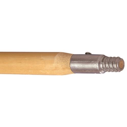 P/S 15/16X60 Wood Handle With Metal Thread 1/EA