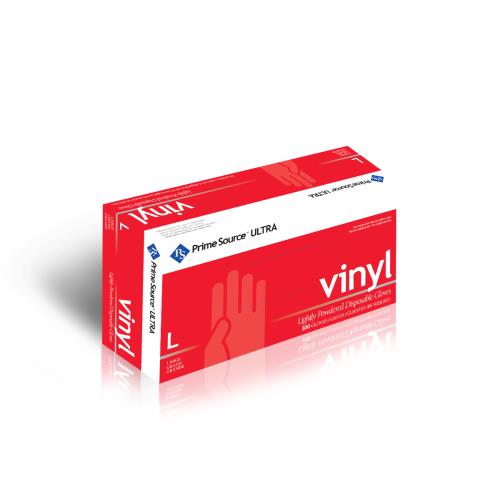 Large Vinyl Glove P/S Lightly Powdered 10/100/CS