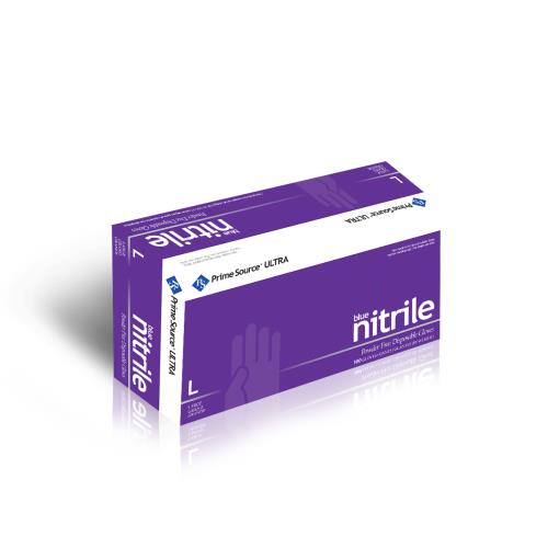P/S Blue Nitrile Large Glove Ultra P/F