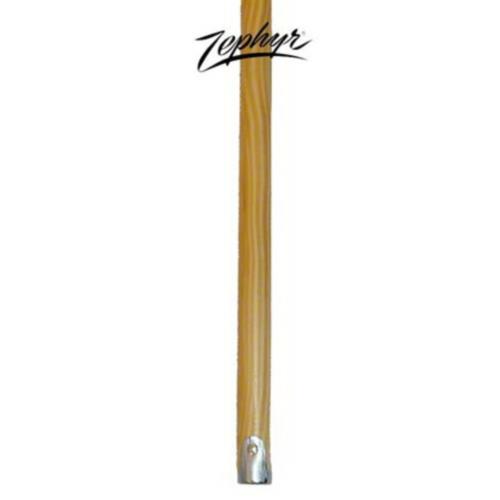60" Mop Handle Screwflt 1-1/8" Round 12/CS