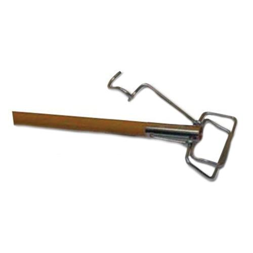 62" Wood Mopstick with Wood Handle