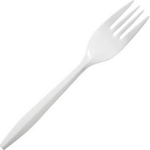 75252491 FORK WHITE PP BULK LIGHT WEIGHT