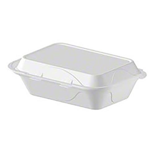 Hinged Container Foam M205 9.25X6.5X2.8 HD White