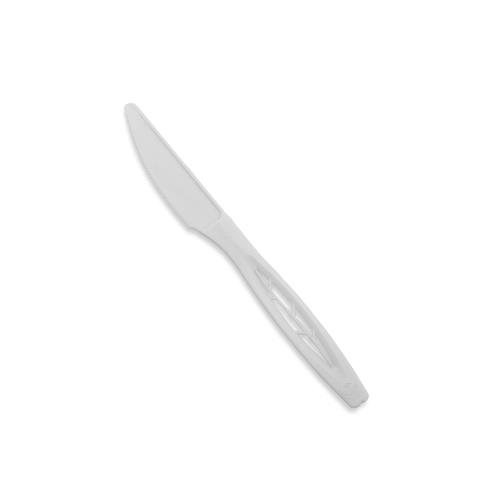 KNIFE COMPOSTABLE 6.5" WHITE