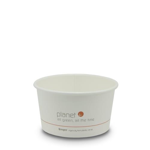 PLANET PLUS FOOD COMPOSTABLE 12-OZ WHITE