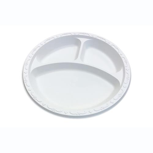 Plate P/P 10.25" Ivory Pebble