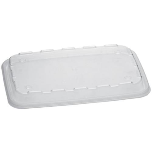 LID F/12/16-OZ RECTANGULAR CONTR P/P CLEAR