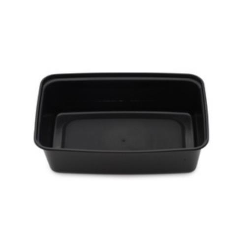 CR-938BB RECT CONTR PET 38-OZ BLACK BASE ONLY