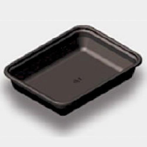 7590-187 1-CMPT TRAY CPET 40.1-OZ 8.5X6.5X1.87 BLACK