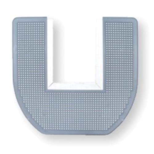 Commode Mat Disposable 22X22 Gray