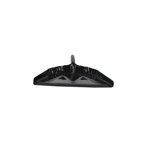 Heavy/Duty Dust Pan Steel 12" Black