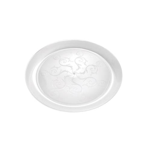 SAVVI SERVE PLATE PLAS 6.25" CLEAR
