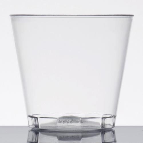 SAVVI SERVE SHOT GLASS PLASTIC 1-OZ CLEAR