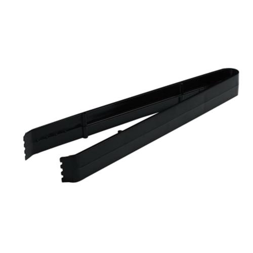 PLATTER PLEASERS TONGS PLASTIC 9" BLACK
