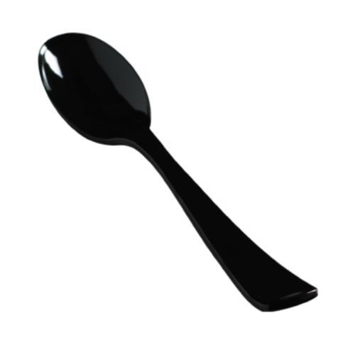 PLATTER PLEASERS SPOON EXTRA HEAVY PLAS 10" BLACK