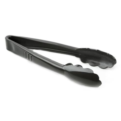 PLATTER PLEASERS TONGS HEAVY/DUTY PLAS 7" BLACK