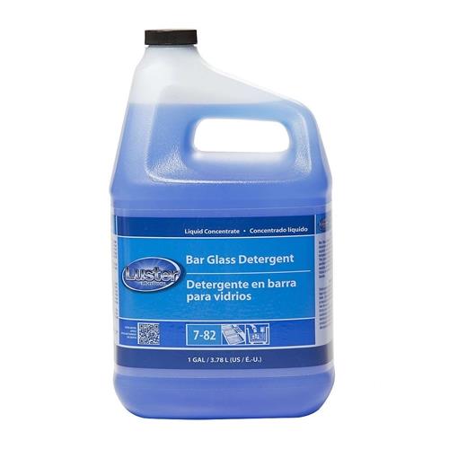 Luster Bar Glass Deterg Concentrate 1-GAL Blue