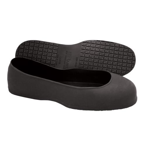 Slip Resistant Overshoe Rubber Large Black