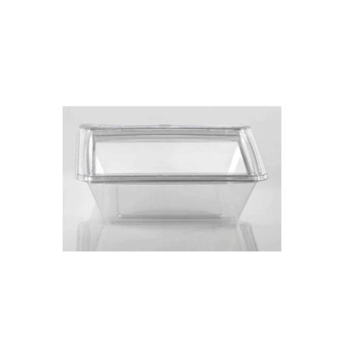 SQ CONTAINER BOWL PETE 32-OZ 7.25" TAMPER EVIDENT CL