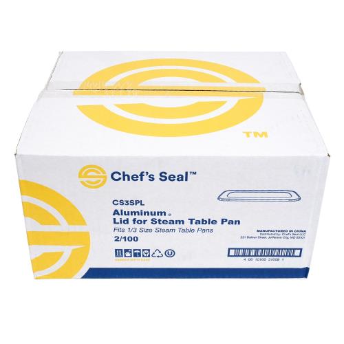 STEAMTABLE PAN LID ALUMINUM FOR 1/3 SIZE SLV PAN