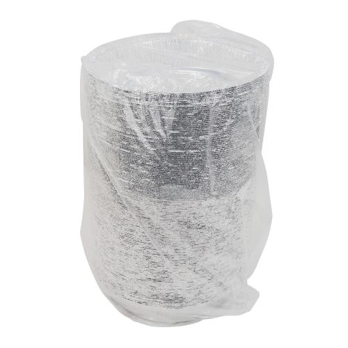 9" Round Foil Pan Aluminum Silver