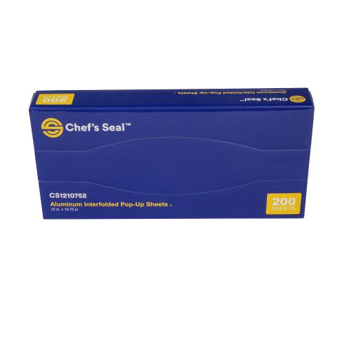 Foil Pop Up Sheet Aluminum 12X10.75 Silver