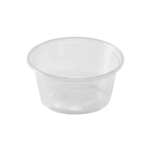 PORTION CUP 2OZ CLEAR, PP, 50/50